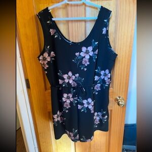 Short Floral Jumpsuit Romper